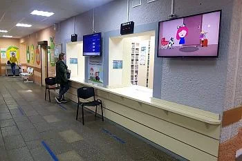 Завершен ремонт детской поликлиники в Советске Завершен ремонт детской поликлиники в Советске